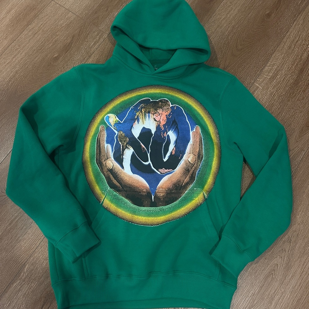 Green Graphic Men's Hoodie